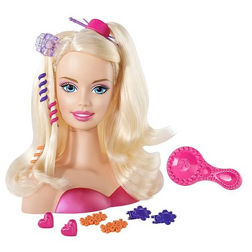 Barbie Styling Head Caucasian - Entertainment Earth