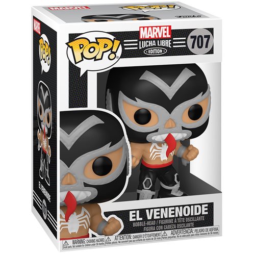 Marvel Luchadores El Venenoide Venom Pop! Vinyl Figure