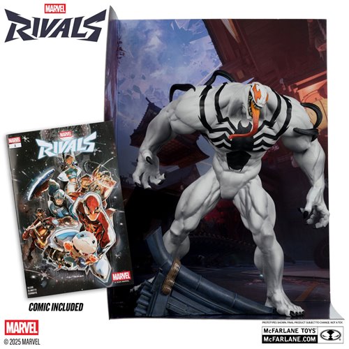 Marvel Rivals Wave 1 Revision 1 1:6 Scale Posed Figure with Scene and Comic Case of 2