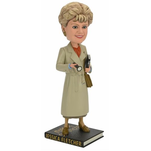 Murder She Wrote Jessica Fletcher Head Knocker Bobblehead