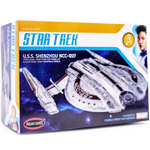 Star Trek Discovery U.S.S. Shenzhou Snap-Together 1:2500 Scale Model Kit