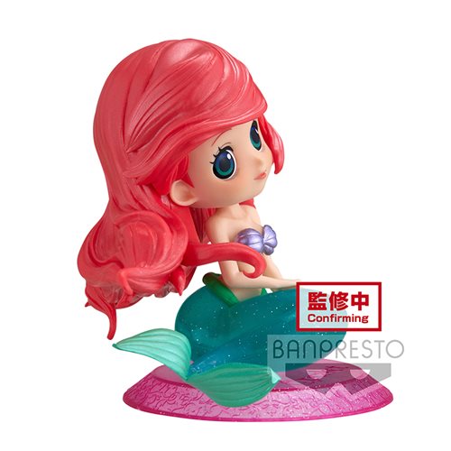 The Little Mermaid Ariel Glitter Q Posket Statue