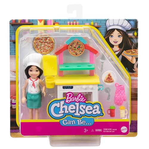 Barbie Chelsea Can Be Pizza Chef Playset