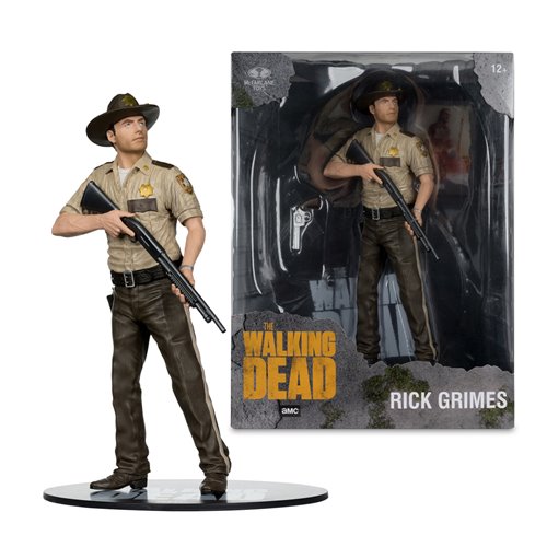 The Walking Dead Rick Grimes 1:8 Scale Posed Figure
