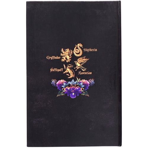 Harry Potter Hogwarts Purple School Crest Journal with Wand Pen