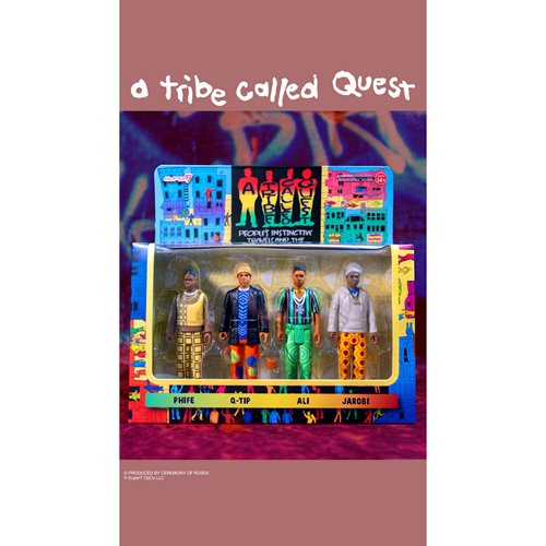 A Tribe Called Quest People's Instinctive Travels and the Paths of Rhythm 3 3/4-Inch ReAction Figure