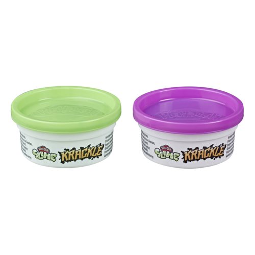 Play-Doh Krackle Slime Single Cans Wave 2 Set
