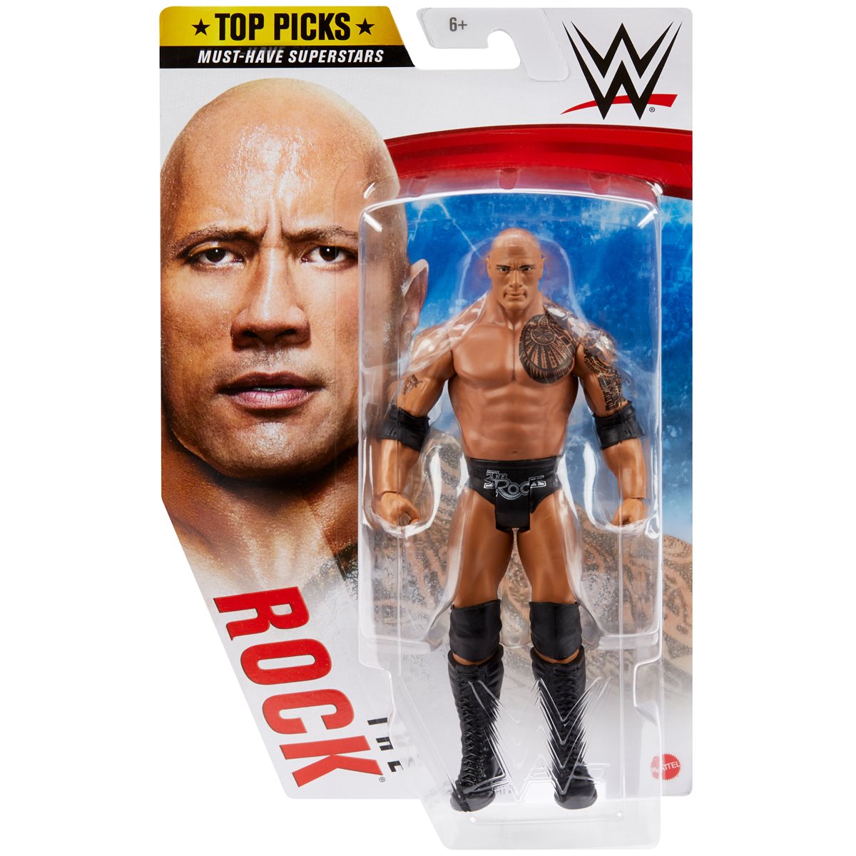 WWE Mattel The Rock Top Talent 2021 Series Basic Figure 