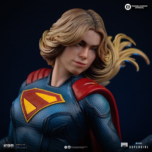 Supergirl Movie Supergirl & Krypto 1:10 Art Scale Limited Edition Statue