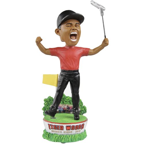 Tiger Woods The Masters 2019 Championship Moment Bobblehead