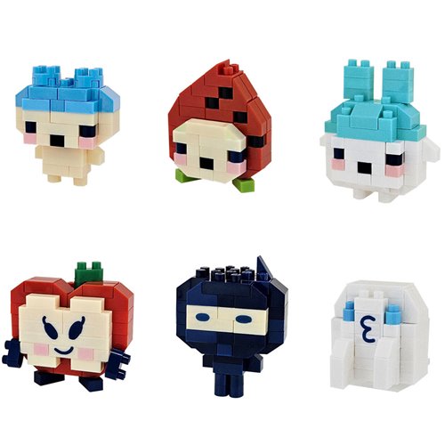 Tamagotchi Characters Volume 2 Nanoblock Blind-Box Mininano Series Case of 6
