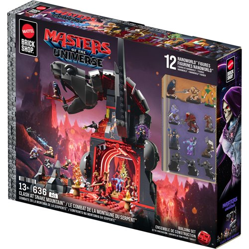 Brick Shop Masters of the Universe Clash at Snake Mountain Building Set