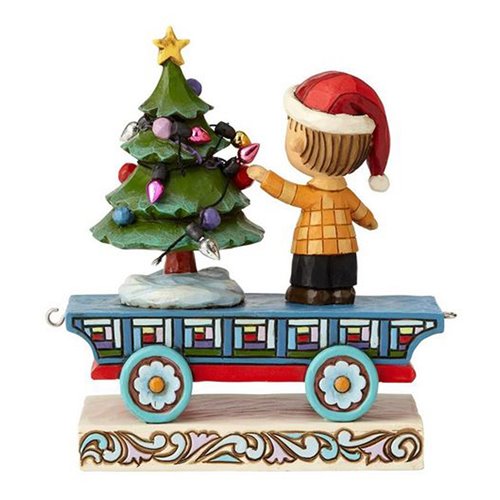 Peanuts Linus Christmas Train Car By Jim Shore Statue