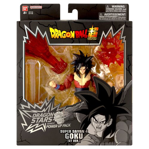 Dragon Ball Dragon Stars Power Up Pack Super Saiyan 4 Goku GT Version Action Figure