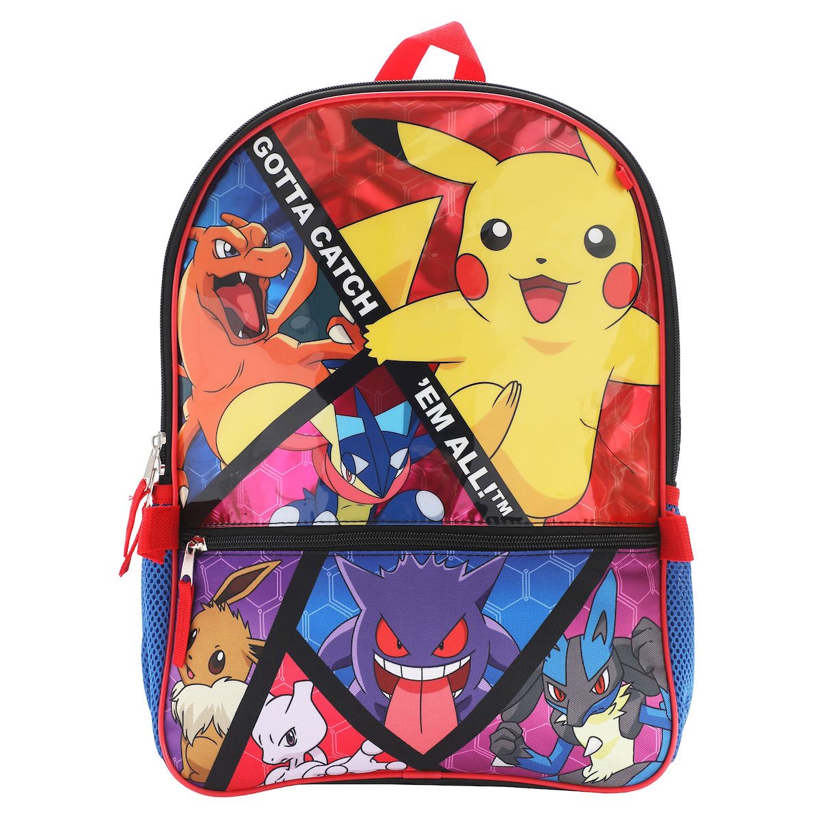Pokemon 5pc Kids' 16 Backpack with Lunch Box Set 5 ct