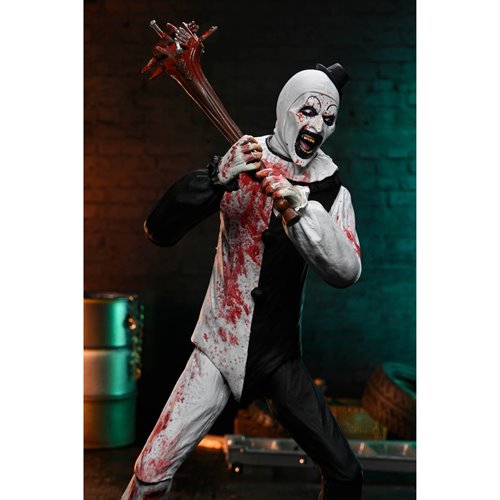 Terrifier 2 Ultimate Art the Clown (Blood Splattered) 7-Inch Scale Action Figure