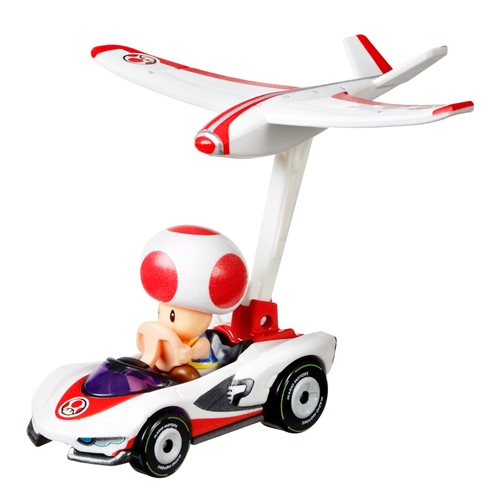 Mario Kart Hot Wheels Gliders Mix 4 2021 Vehicle Case