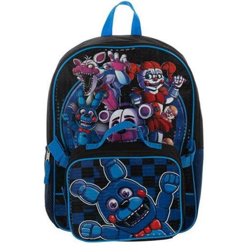 Five Nights at Freddy's - 16 Backpack / Lunch Box / Water Bottle Lunch Kit (5 Piece Set)