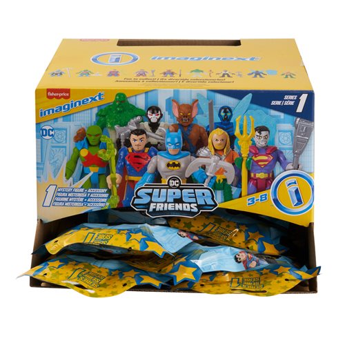DC Super Friends Imaginext Series 1 Blind Bag Mini-Figure Case of 28