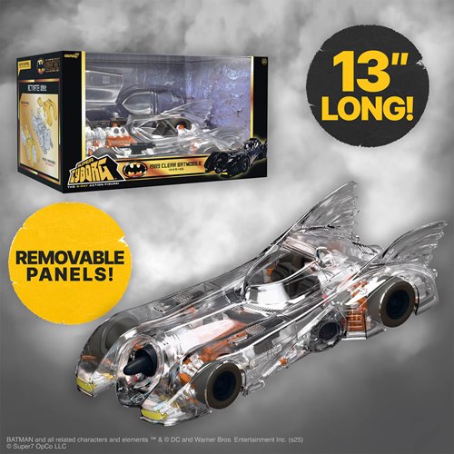 Batman 1989 Batmobile (Clear) Super Cyborg Vehicle