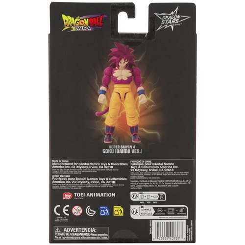 Dragon Ball Daima Super Saiyan 4 Goku Daima Version Action Figure