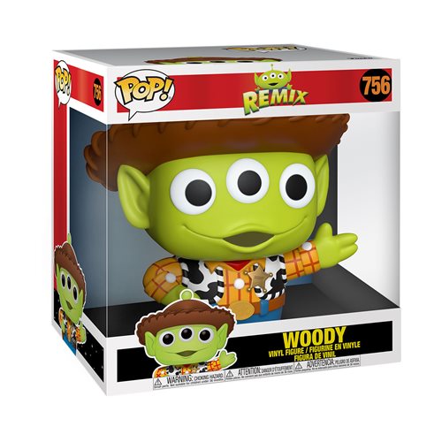 Pixar 25th Anniversary Alien as Woody 10-Inch Pop! Vinyl Figure