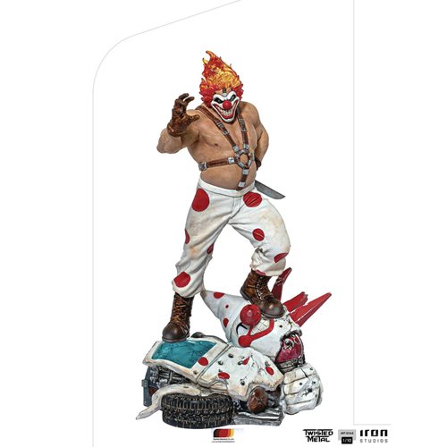 Twisted Metal Sweet Tooth Needles Kane Art 1:10 Scale Statue