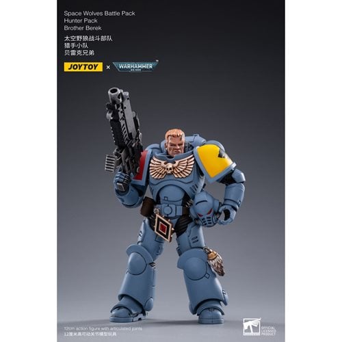 Joy Toy Warhammer 40,000 Space Wolves Battle Hunter 1:18 Scale Action Figure 4-Pack