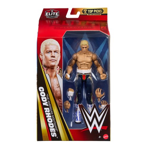 WWE Top Picks Elite Collection 2026 Cody Rhodes Action Figure