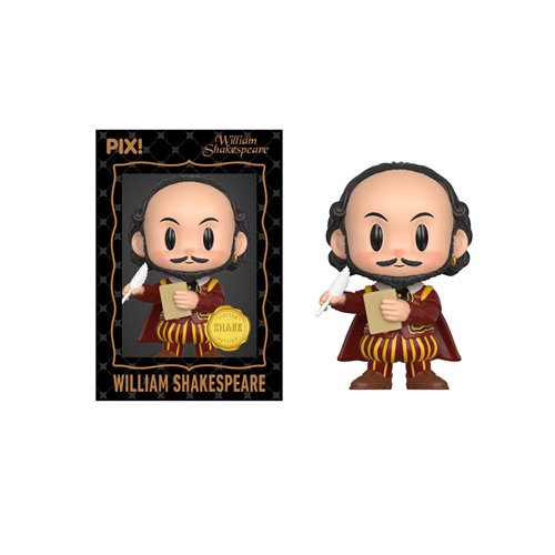 William Shakespeare with Skull Pix! Vinyl Figure