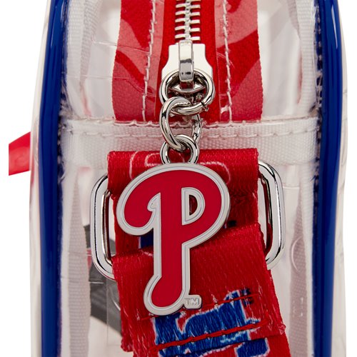MLB Philadelphia Phillies Clear Crossbody Bag