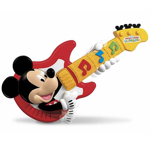 Great Pretend Play! Disney Mickey Mouse Clubhouse Mini Toy Guitar New 