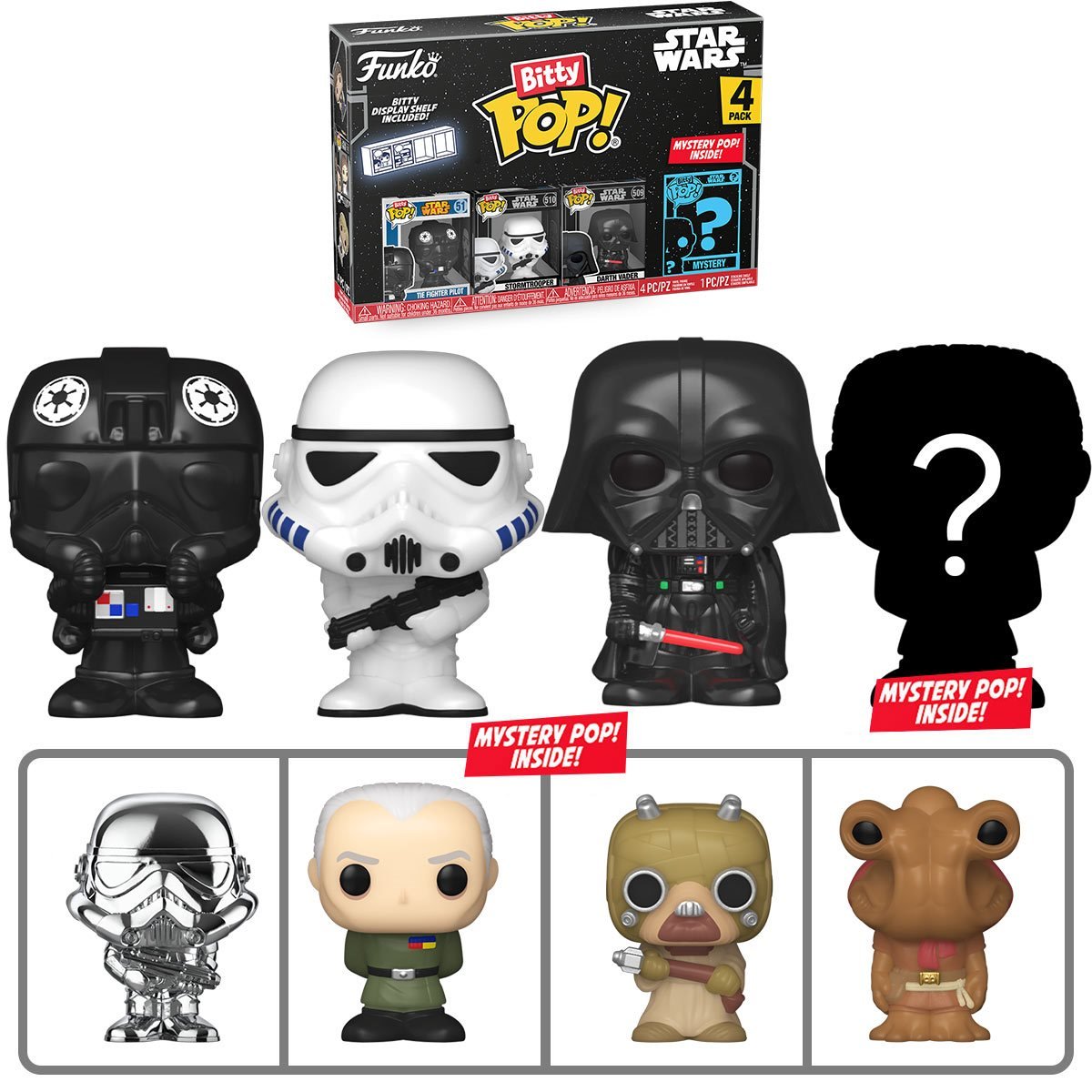 Funko Bitty Pop! NEW-YOU PICK! Save on Shipping -Harry, Star Wars, Disney &  More