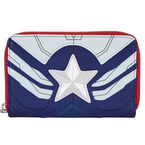 The Falcon and the Winter Soldier Falcon Captain America Cosplay Zip-Around Wallet