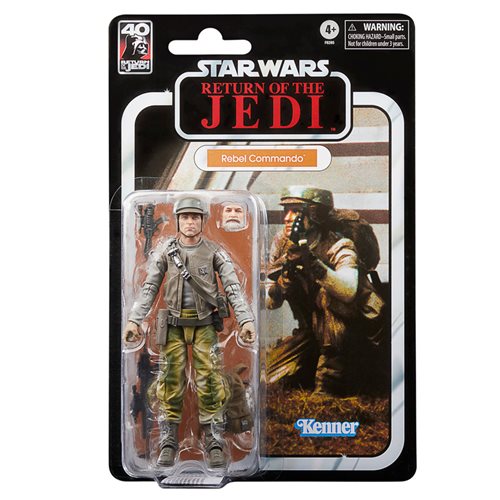 Star Wars The Black Series Rebel Trooper (Endor) 6-Inch Action Figure