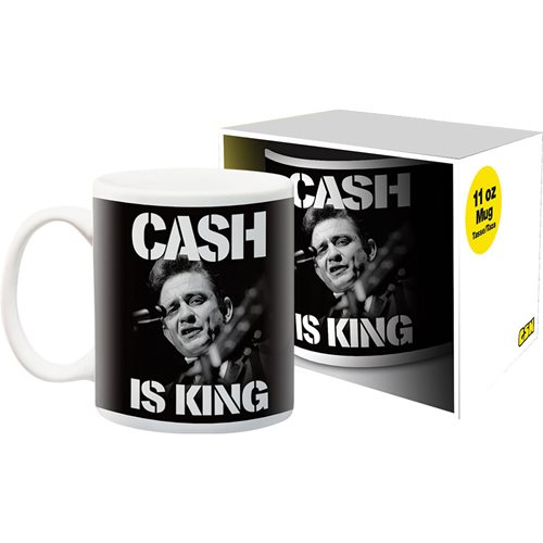 Johnny Cash Cash is King 11 oz. Mug