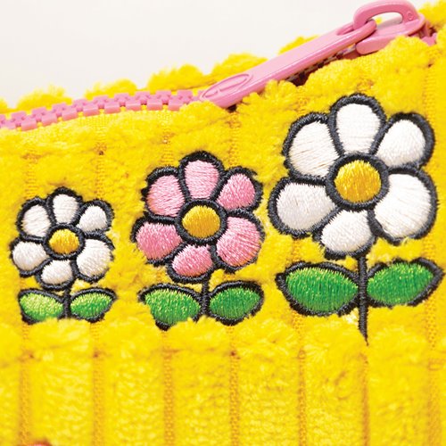 Miffy Corduroy Bagette Crossbody Bag with Bag Charm