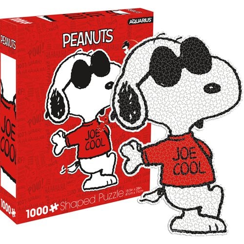Peanuts Joe Cool Shaped 1,000-Piece Puzzle