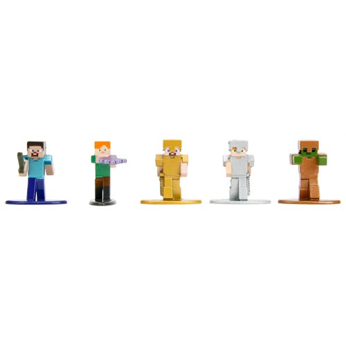 Minecraft Nano MetalFigs Die-Cast Metal Mini-Figure Wave 10 18-Pack