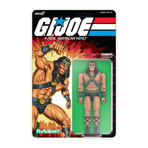 G.I. Joe Ramar 3 3/4-Inch ReAction+ Figure