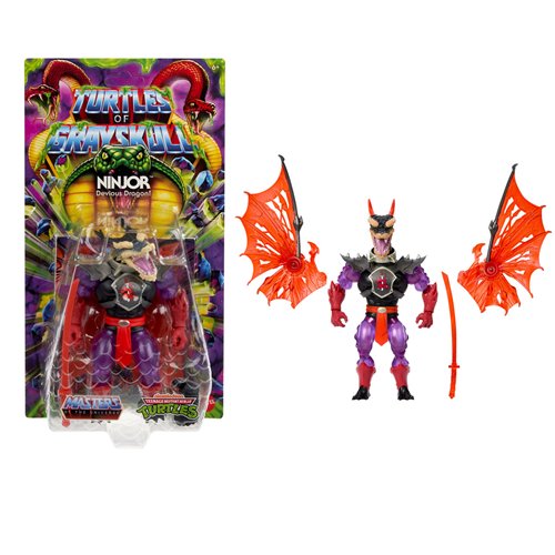Masters of the Universe Origins Turtles of Grayskull Wave 6 Action Figure Case of 4