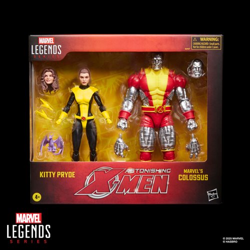 X-Men Marvel Legends Series Kitty Pryde and Colossus 6-Inch Action Figure 2-Pack
