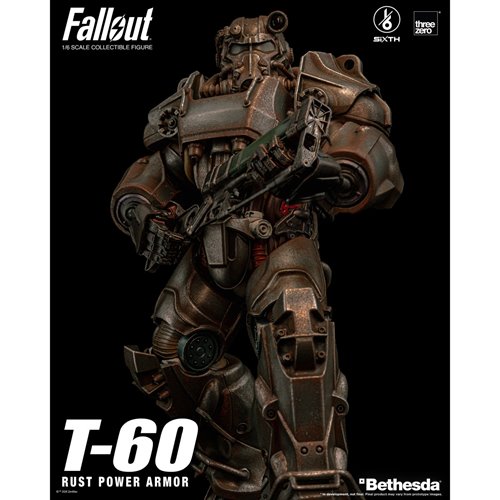 Fallout T-60 Rust Power Armor 1:6 Scale Action Figure