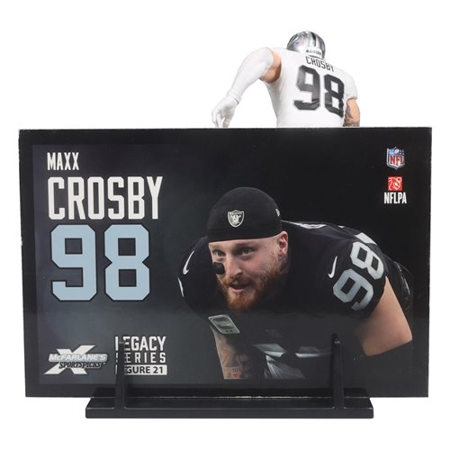 NFL SportsPicks 2024 Wave 2 Las Vegas Raiders Maxx Crosby 7-Inch Scale Posed Figure