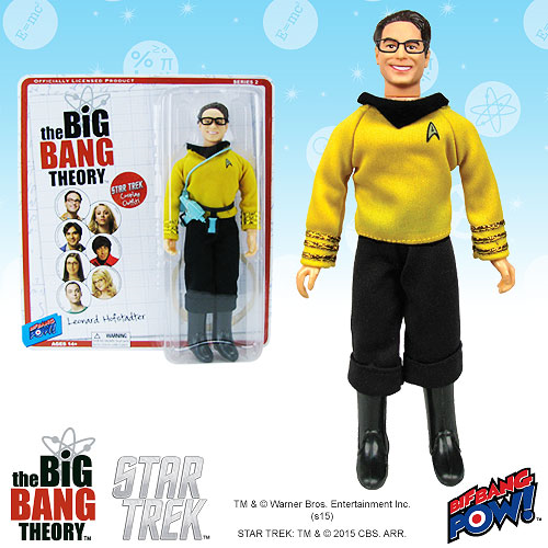 The Big Bang Theory / Star Trek: The Original Series Leonard 8-Inch Action Figure