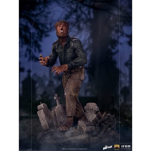 Universal Monsters Wolfman Deluxe Art 1:10 Scale Statue