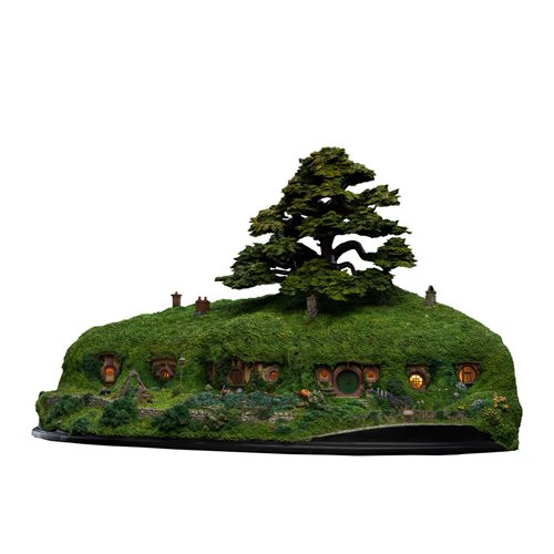 The Lord of the Rings Bag End on the Hill Environment Statue