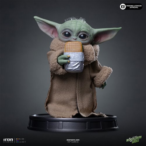 The Mandalorian and Grogu Movie Grogu Food Cart Snack Limited Edition 1:4 Scale Statue