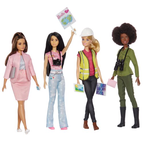 Barbie Eco-Leadership Team Dolls Set of 4