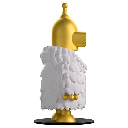 Futurama Collection Bender the Offender Gold Chrome Version Vinyl Figure - Entertainment Earth Exclu
